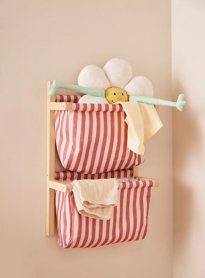 Slika Zidni organizator, Clay Pink - Kid's Concept