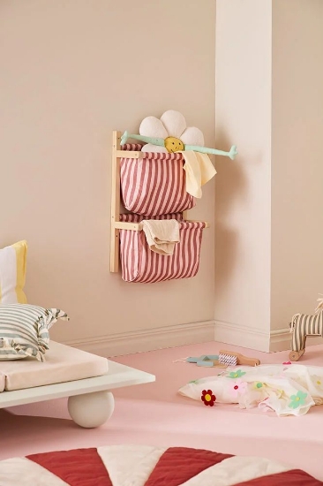 Slika Zidni organizator, Clay Pink - Kid's Concept