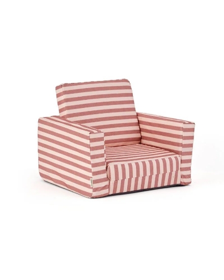 Slika Sklopiva dječja fotelja, Clay Pink - Kid's Concept