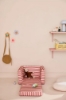Slika Sklopiva dječja fotelja, Clay Pink - Kid's Concept