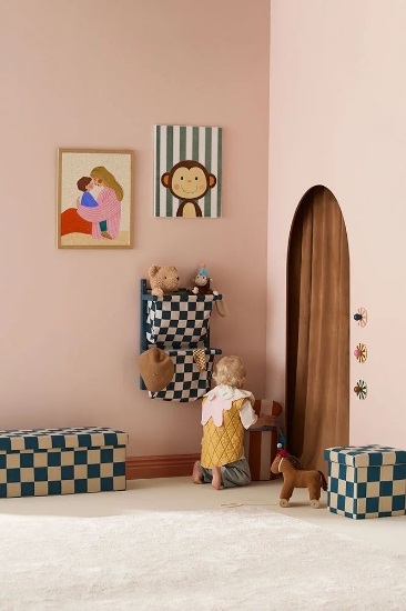 Slika Dječji tabure s prostorom za pohranu, Brown - Kid's Concept 
