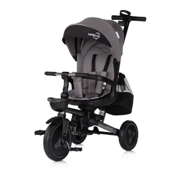 Slika Sklopivi tricikl TWISFOLD 360° Charcoal - Chipolino