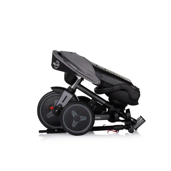 Slika Sklopivi tricikl TWISFOLD 360° Charcoal - Chipolino