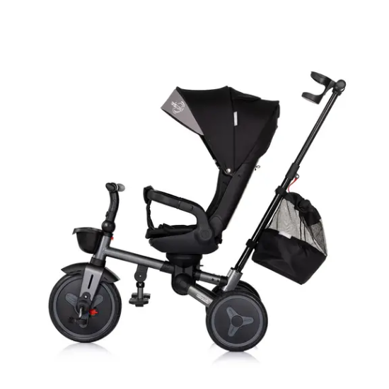 Slika Sklopivi tricikl TWISFOLD 360° Noir - Chipolino