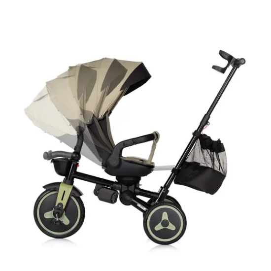 Slika Sklopivi tricikl TWISFOLD 360° Olive Green - Chipolino