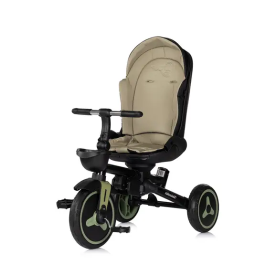 Slika Sklopivi tricikl TWISFOLD 360° Olive Green - Chipolino