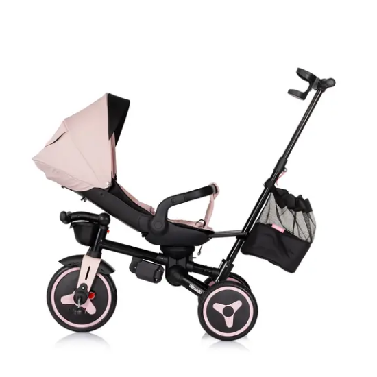 Slika Sklopivi tricikl TWISFOLD 360° Powder Pink - Chipolino
