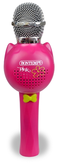 Slika Bežični karaoke mikrofon rozi 412871 BONTEMPI 