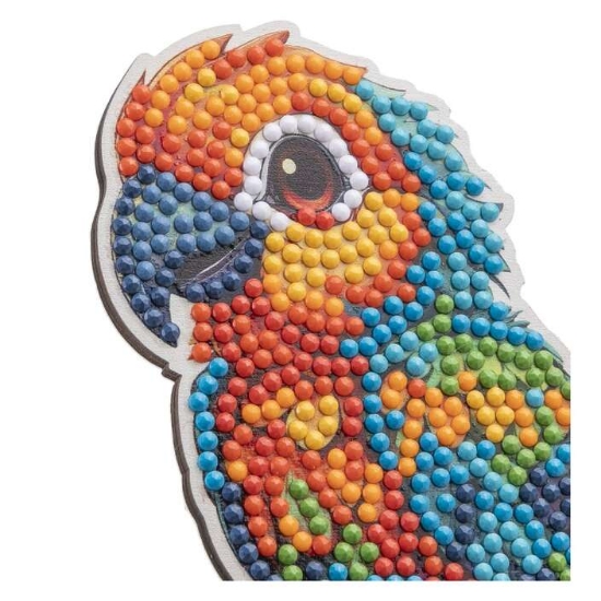 Slika Slikanje s kristalima Papiga 31GEN043 CRAFT BUDDY