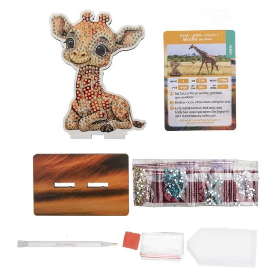 Slika  Slikanje s kristalima Žirafa 31GEN039 CRAFT BUDDY