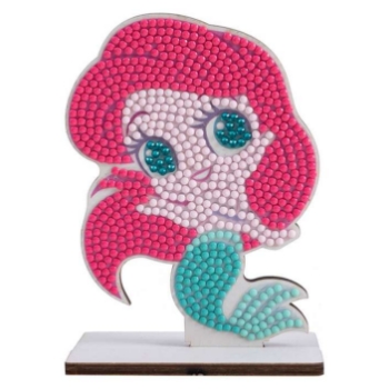 Slika Slikanje s kristalima Little Mermaid DNY006 CRAFT BUDDY