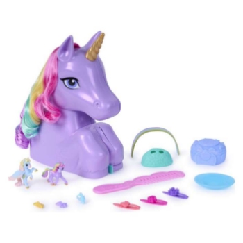 Slika  Wildstar frizerska glava i mini figurica 6077334 UNICORN ACADEMY