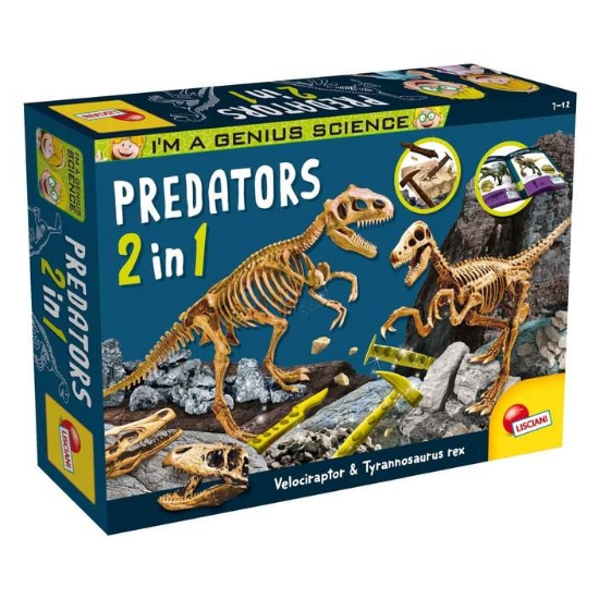 Slika I'm a Genius set za iskopavanje predatora 2u1 95421 LISCIANI 