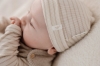 Slika Kapica Soft Beige Stripe 0-3m - Little Dutch