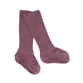 Slika Protuklizne čarape - bambus - Misty Plum