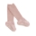 Protuklizne čarape - bambus - Soft Pink