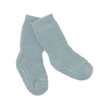 Slika Protuklizne čarape - pamuk - Dusty Blue