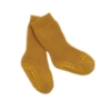 Slika Protuklizne čarape - pamuk - Mustard