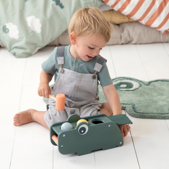 Slika Drvena aktivna igračka - Croco Green