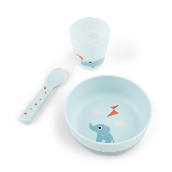 Slika Moj prvi set za jelo - Playground Blue
