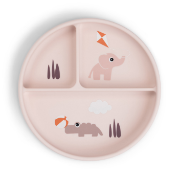 Slika Tanjur s odjeljcima - Playground Powder Stick&Stay 