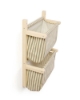 Slika Zidni organizator, Stripe green - Kid's Concept