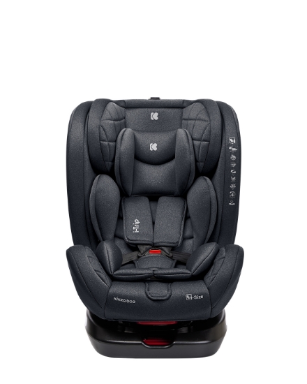 Slika Autosjedalica i-Trip i-Size, Grupa 0+, 1, 2, 3 (0-36 kg) - Grey Kikka Boo 