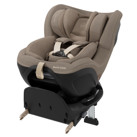 Slika Autosjedalica Mica Slide Pro i-Size, Grupa 0+, 1 (0-18 kg) (40-105 cm) - Authentic Truffle Maxi-Cosi 