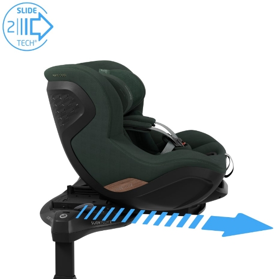 Slika Autosjedalica Mica Slide Pro i-Size, Grupa 0+, 1 (0-18 kg) (40-105 cm) - Authentic Green Maxi-Cosi 