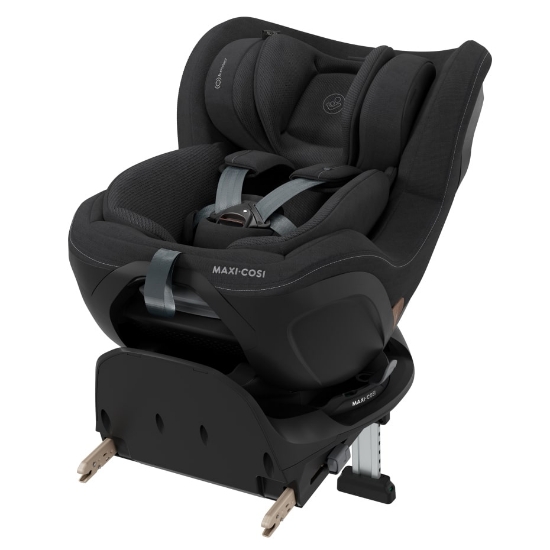 Slika Autosjedalica Mica Slide Pro i-Size, Grupa 0+, 1 (0-18 kg) (40-105 cm) - Authentic Black Maxi-Cosi