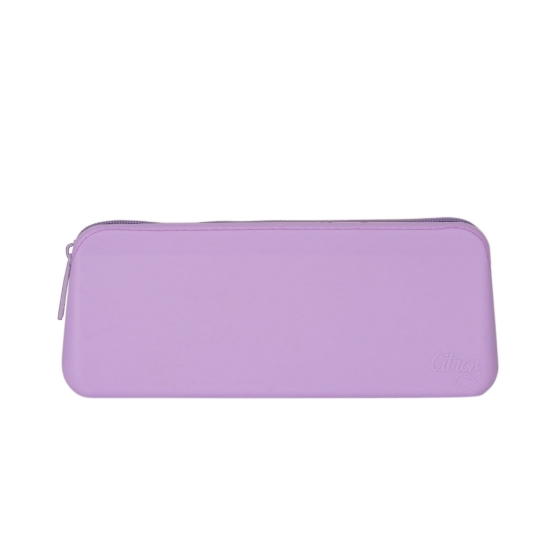 Slika Pribor za jelo od nehrđajućeg čelika s torbicom Purple Citron 