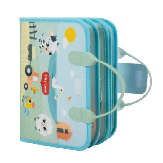 Slika Edukativna knjiga Grow & Play Busy Book - Farmers Funday Tiny Love 