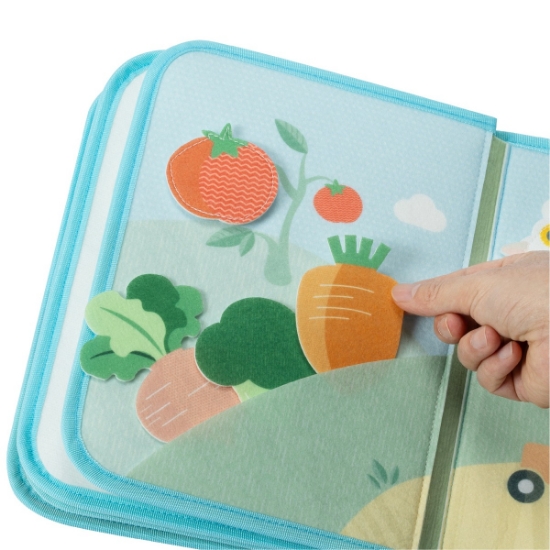 Slika Edukativna knjiga Grow & Play Busy Book - Farmers Funday Tiny Love 