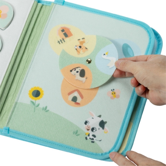 Slika Edukativna knjiga Grow & Play Busy Book - Farmers Funday Tiny Love 