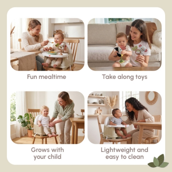 Slika Hranilica Activity Booster 2u1 Boho Chic - Sand Tiny Love