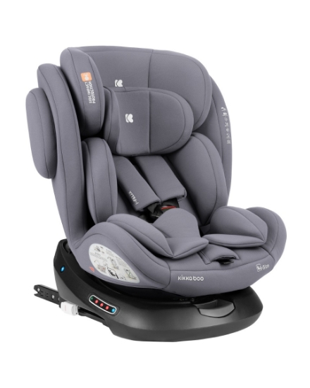 Slika Autosjedalica i-Felix i-Size, Grupa 0+, 1, 2, 3 (0-36 kg) (40-150 cm) - Light Grey Kikka Boo