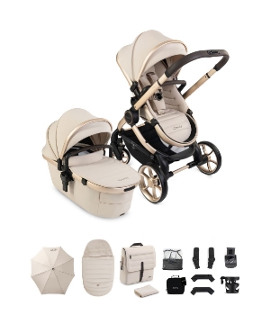 Slika Peach 8 EDITIONS kolica, Biscotti on Blonde Complete Bundle iCandy 