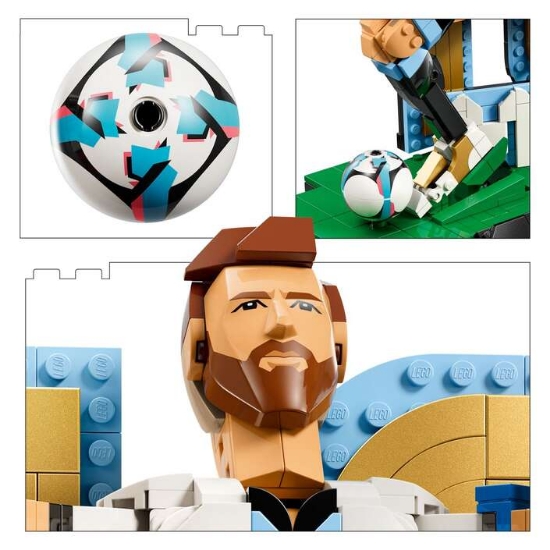 Slika LEGO® EDITIONS FOOTBALL 43015 Lionel Messi - Nogometna legenda