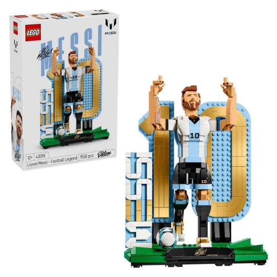 Slika LEGO® EDITIONS FOOTBALL 43015 Lionel Messi - Nogometna legenda