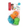 Slika Igračke za kupanje - set od 3 šarene prskalice Infantino 