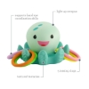 Slika Infantino igračka za kupanje Octopod Light Up Ring Catcher