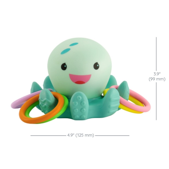 Slika Infantino igračka za kupanje Octopod Light Up Ring Catcher