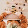 Slika Vinilna podloga za crtanje i kreiranje dots cinnamon eeveve® 