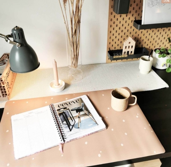 Slika Vinilna podloga za crtanje i kreiranje dots cinnamon eeveve® 