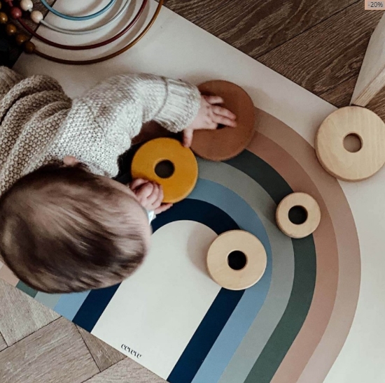 Slika Vinilna podloga za crtanje i kreiranje retro bow seiheki green eeveve® 