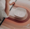 Slika Vinilna podloga za crtanje i kreiranje retro bow peach eeveve® 