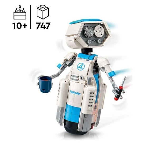 Slika LEGO® SUPER HEROES 76339 Fantastična četvorka H,E,R,B,I,E,