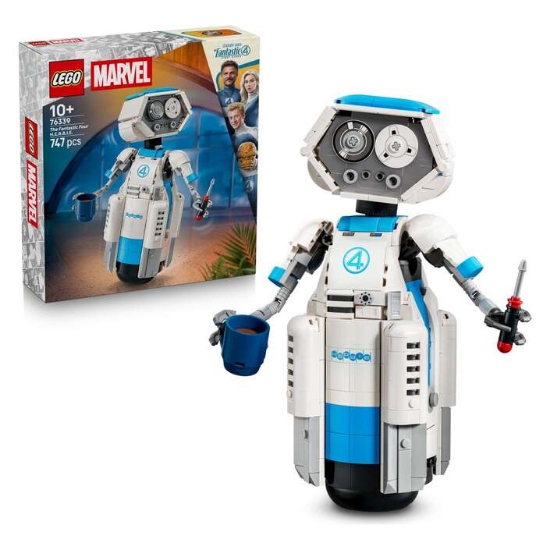Slika LEGO® SUPER HEROES 76339 Fantastična četvorka H,E,R,B,I,E,