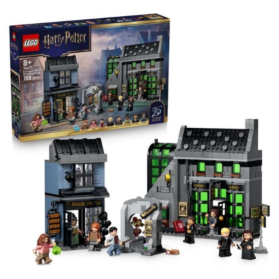 Slika LEGO® HARRY POTTER™ 76471 Čarobnjačke trgovine u Ulici Nokturno