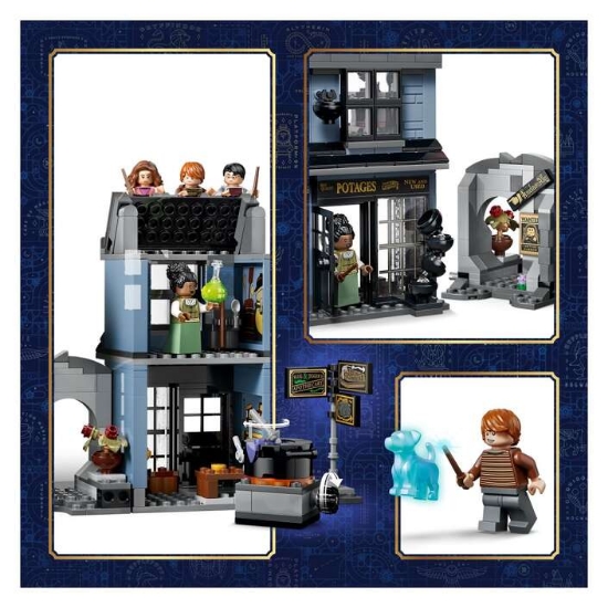 Slika LEGO® HARRY POTTER™ 76471 Čarobnjačke trgovine u Ulici Nokturno